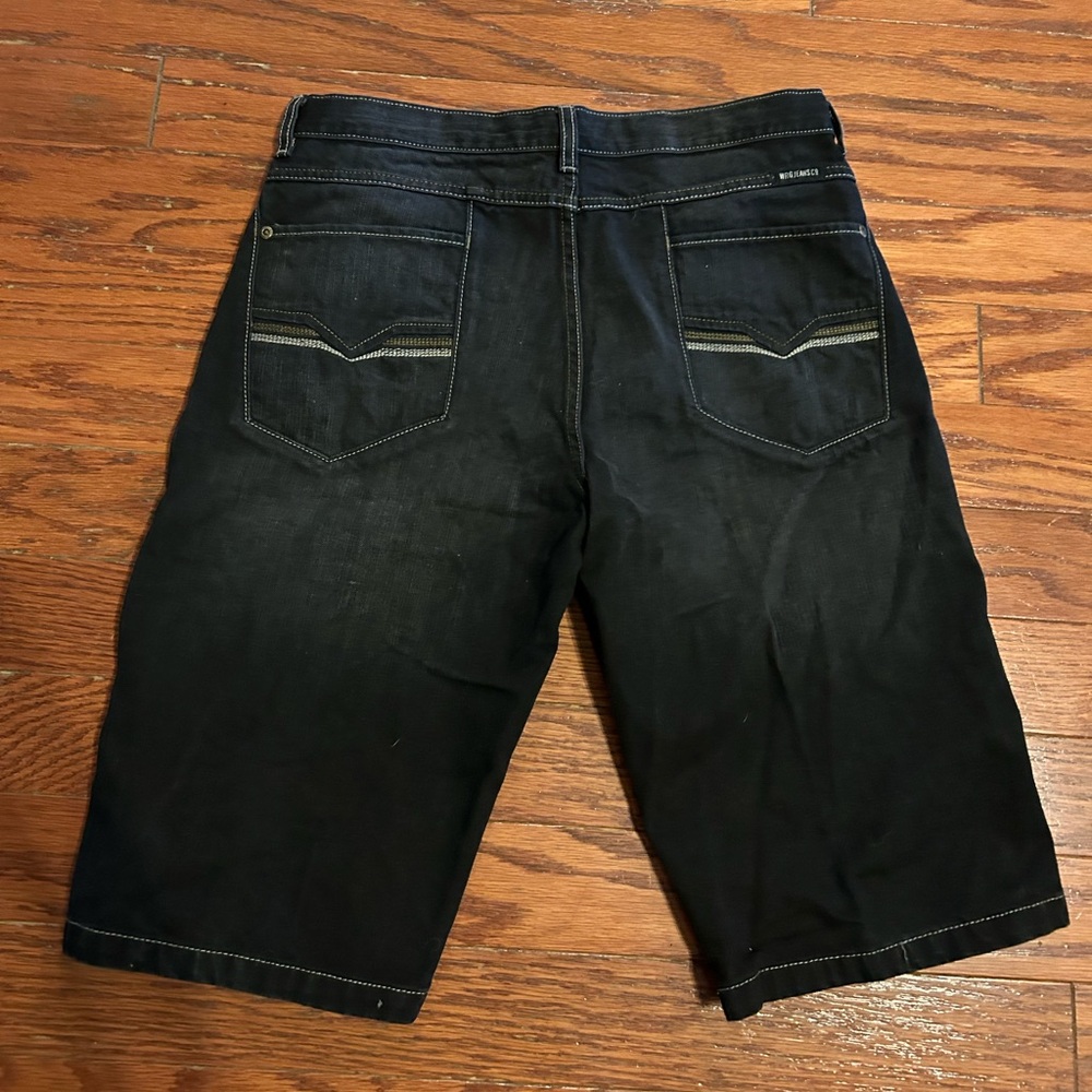 31” Black jorts wrg jeans co